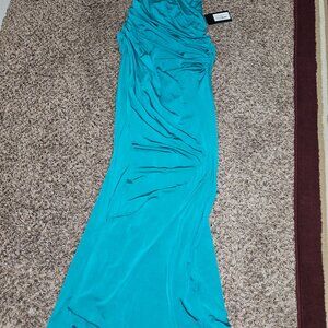 🌟 Stunning Turquoise Maxi Dress - Size Large 🌟